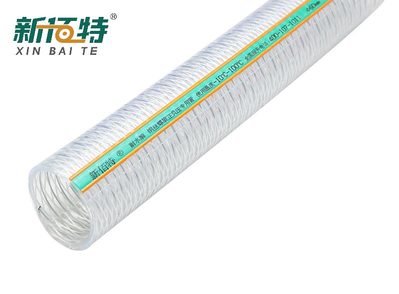 PVC Braided and Steel Wire Reinforced Composite Hose